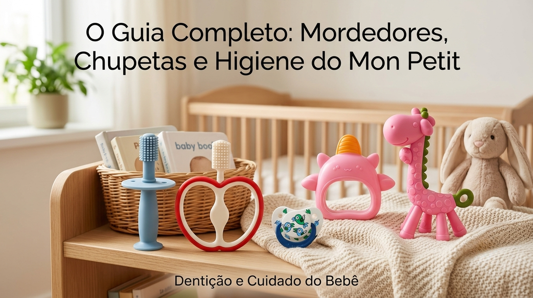 Biberões infantis e copos de transição em silicone da marca Mon Petit para a fase de introdução alimentar e autonomia do bebé