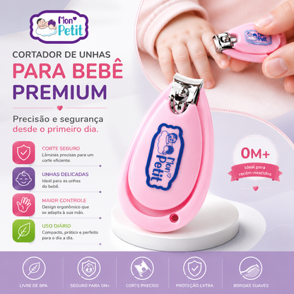 Especificações do cortador de unhas premium para uso diário em unhas delicadas de bebés desde o primeiro dia.